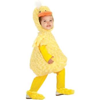Underwraps Costumes Belly Babies Yellow Duck Costume Child Toddler