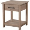 Passion Furniture Salem 1-Drawer Sandle Wood Nightstand (24 in. H x 20 in. W x 19 in. D) - 2 of 4