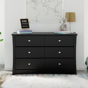Storkcraft Crescent 6-Drawer Double Dresser - 1 of 4