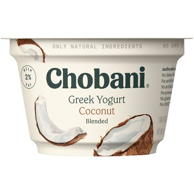 Chobani Coconut Blended Low Fat Greek Yogurt - 5.3oz