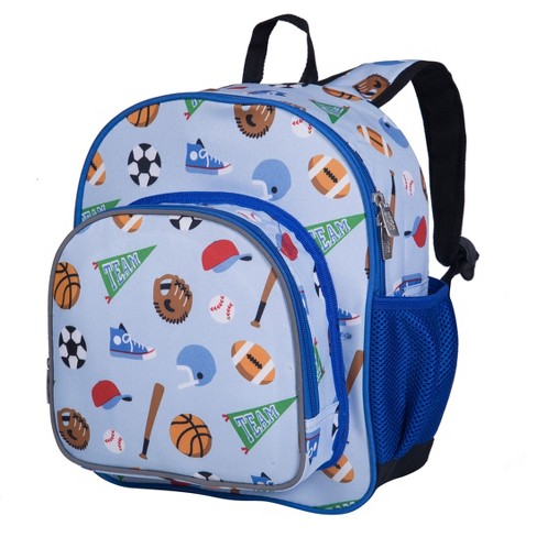 Wildkin Day2Day Kids Backpack for Boys and Girls, Perfect for Elementary  Backpack for Kids, Features Front and 2 Side Mesh Pocket, Ideal Size for