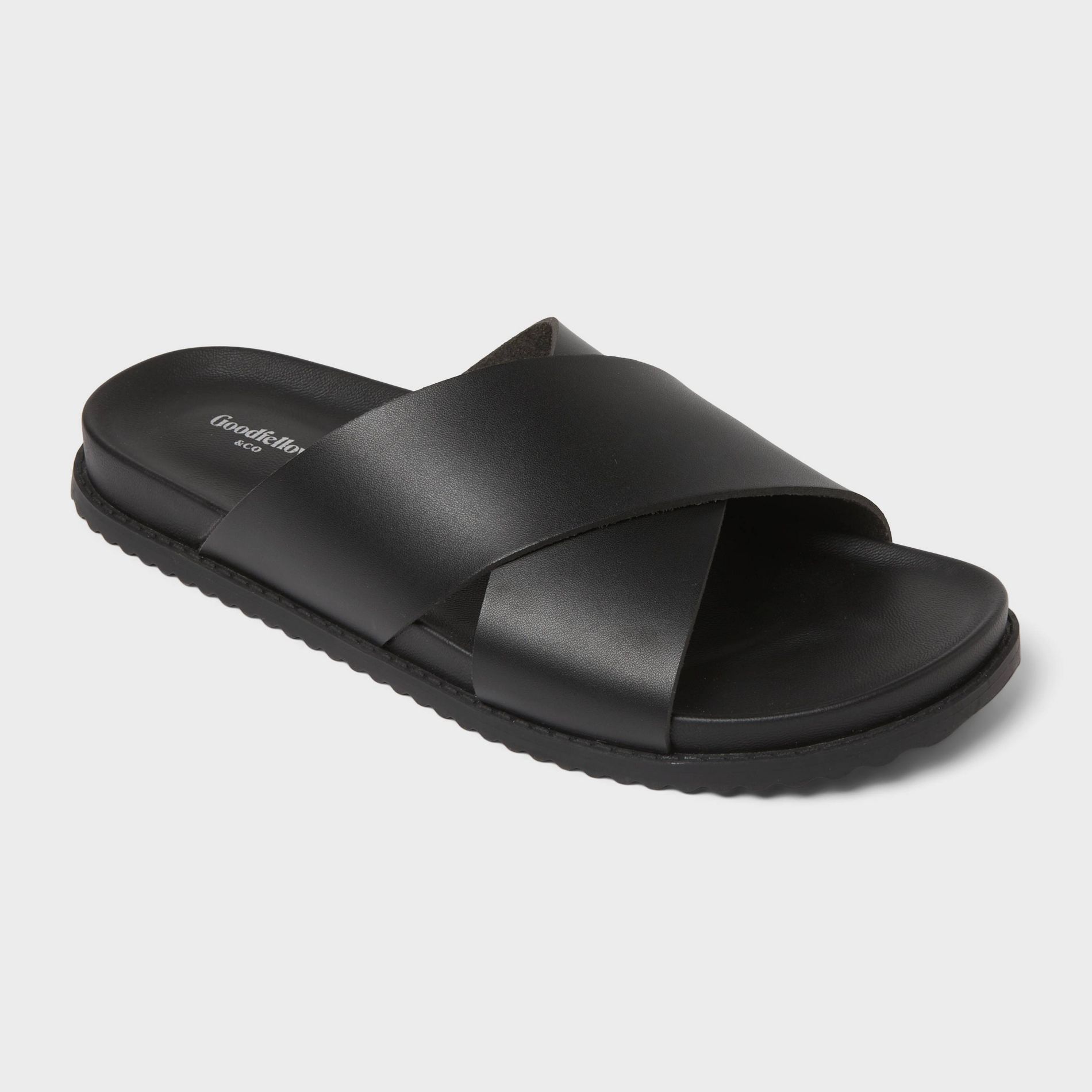 Men's Thomas X-Band Sandals - Goodfellow & Co™ Black