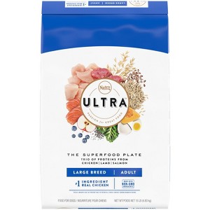 Nutro Ultra Superfood Plate Vegetable, Lamb, Chicken and Salmon Flavor Dry Dog Food - 1 of 4