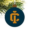 Ithaca College Secondary Logo Wood Christmas Tree Holiday Ornament - 4 of 4