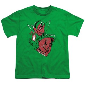 Mississippi Valley State University Distressed Primary Logo Kids T-Shirt For Youth Kelly Green - 1 of 4