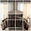 Lyngins 4-Piece Faux Fur Full/Queen Comforter Set, Ultra-Soft Bedding Set with Shams & Decorative Pillow, Oeko-Tex Certified Quilt Bedding Set - 3 of 4