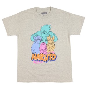 Seven Times Six Naruto Team 7 T-Shirt Boys' With Naruto, Sasuke, Sakura, & Kakashi - 1 of 4