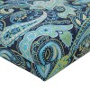 Indoor Outdoor Pretty Paisley Navy Chaise Lounge Cushion Pillow Perfect Target