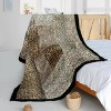 Slickblue Stylish Animal Print Throw Blanket, 61"x86.6" Warm & Soft, Ideal for Bedroom & Living Room, 10 Design Options - 2 of 2