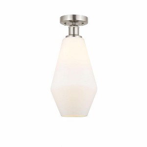 Cindyrella - 1 Light Semi-Flush Mount In Nautiical Style-14.75 Inches Tall and 7 Inches Wide - 1 of 1
