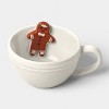 13 fl oz Christmas Stoneware Gingerbread Peek-a-boo Mug - Wondershop™ - 3 of 4