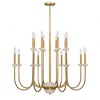 Savoy House Oakhurst 6 - Light Chandelier in  Antique Gold - 4 of 4