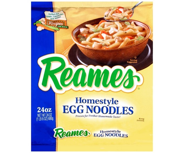 Reames Homestyle Frozen Egg Noodles - 24oz