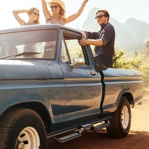 Running Boards1500 2500HD 3500HD Extended Cab Side Step Bars - 1 of 4