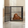 Feandrea Dog Crate Furniture, 43.3" Side End Table, Kennel for Dogs Indoor up to 80 lb, Heavy-Duty Dog Cage - 3 of 4
