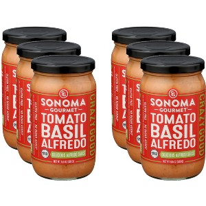 Sonoma Gourmet Sauce Tomato Basil Alfredo  - 15 oz (Case of 6) - 1 of 2