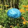 Iron Toad Stool Gazing Globe Ball Stand Graphite Powder Coat Finish - ACHLA Designs - 2 of 4