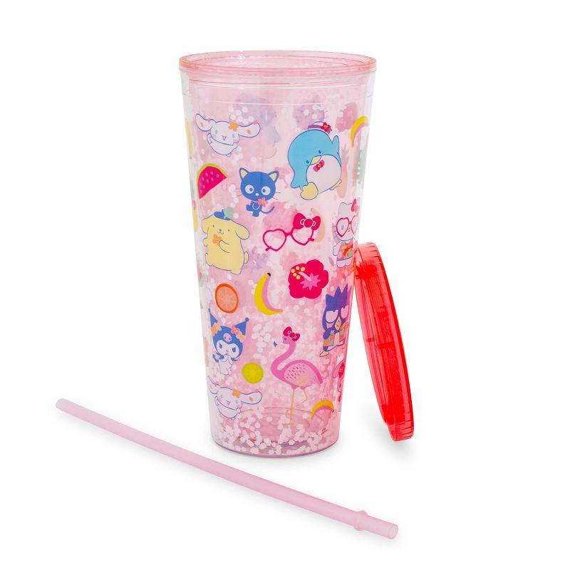 Silver Buffalo Sanrio Hello Kitty and Friends Icons Confetti Carnival Cup | Holds 32 Ounces, 3 of 10