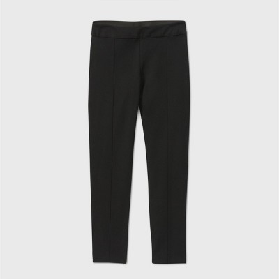 black skinny ankle pants