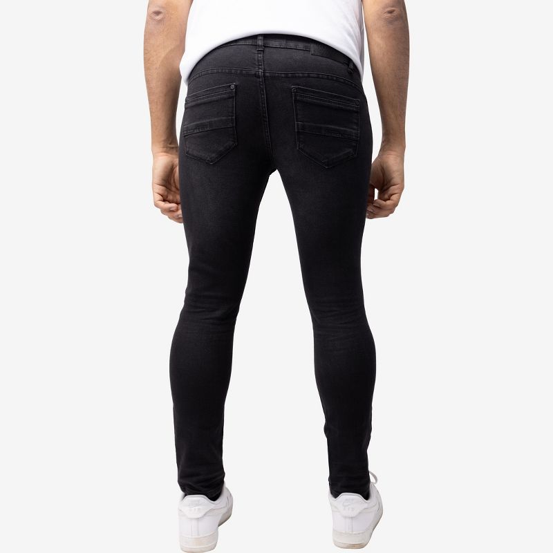 CULTURA Men's Stretch Skinny Fit Denim Jeans, 2 of 6