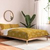 Deny Designs King Iveta Abolina Starlight Dijon Comforter and Pillow Sham Beige - 2 of 4