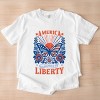 Simply Sage Market America Summer Of Liberty Distressed Garment Dyed Tee - 3 of 4