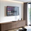 Mount-It! Low Profile Slim TV Wall Mount Fixed TV Bracket Fits 32" - 55" TVs, 77 Lbs. Weight Capacity, 1.1" Profile from the Wall - 3 of 4