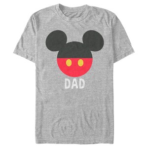 Men's Mickey & Friends Dad Logo T-Shirt - 1 of 4