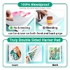 Ohuhu 9"x12" Double Sided Marker Pad Bleedproof - 90LB/150GSM Smooth Drawing Paper - 60 Sheets/120 Pages, Spiral Sketching Book for Alcohol Markers - 2 of 4