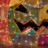 Seasonal LLC Prismatic Iridescent Pumpkin 12", LED lights - 3 of 4