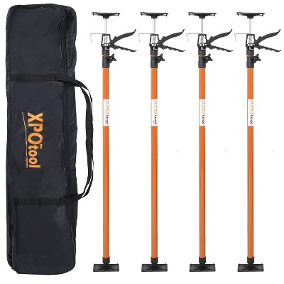 Vynxaria 4-Pack Adjustable Support Poles - Heavy-Duty 10rd Hand System for DIY Projects