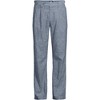 Lands' End Men's Linen Cotton Pleated Relaxed Pants - 3 of 4