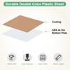 Unique Bargains Plastic Laser Engraving DIY Indoor Outdoor Engraving Blank Materials - 2 of 4