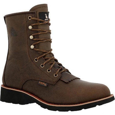 Men's Rocky MonoCrepe 8” Steel Toe Western Boot