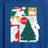 Men's - Coca-Cola - Christmas Tree Polar Bears Long Sleeve Graphic T-Shirt - 2 of 4