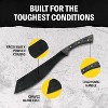 Condor Tool & Knife Warlock Heavy Duty Machete - 1075 High Carbon Steel - Tactical Machete - 0.2in Thick - 14.5in Blade - 30.7oz - 4 of 4