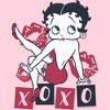 Junior's Women Betty Boop XOXO Kisses T-Shirt - 2 of 4