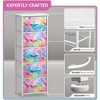 Sorbus Narrow 5 Drawers Nightstand with Steel Frame, Wood Top, Easy Pull Fabric Bins for Home, Bedroom, Office & Dorm - 3 of 4