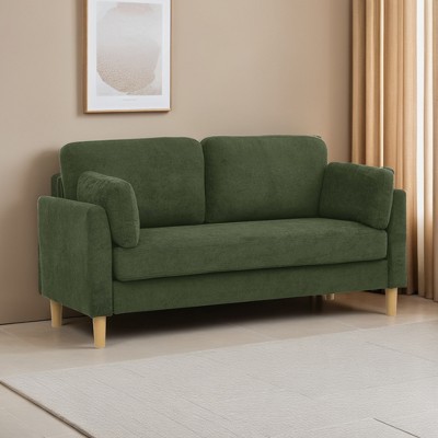 Modern Minimalist 2-Seater Sofa - Leovsnove