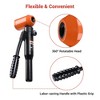 Yescom 8 Ton Hydraulic Knockout Punch Set 1/2" to 2" 6-Die Handheld Hole Puncher for Metal - 4 of 4