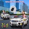 Electric Police Car for Kids,12V 4.5AH Battery Powered Kids Ride on Toy with Remote Control, Flashing Lights and Music - 3 of 4