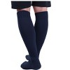 INSPIRE CHIC Men's Cotton Blends Compression Athletic Fashion Socks 1 Pair - 3 of 4