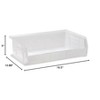 Quantum Storage Systems Bin, Stacking Or Hanging, 16-1/2"W X 10-7/8"D X 5"H - 2 of 2