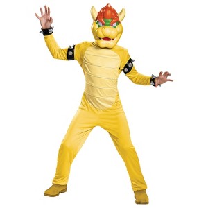 Boys' Super Mario Bros. Bowser Deluxe Costume - 1 of 2