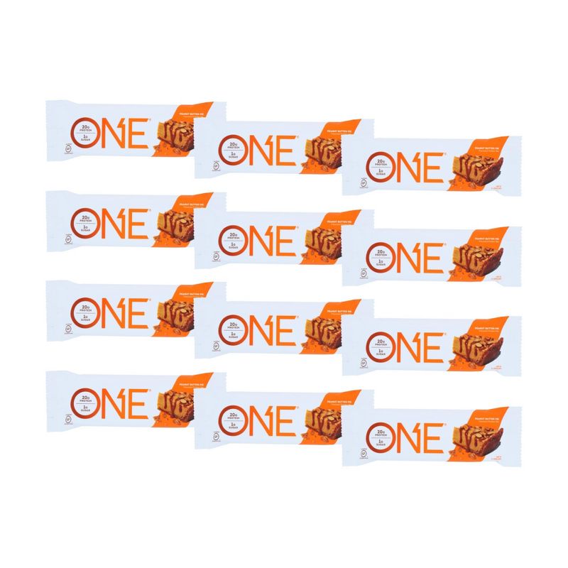 ONE Peanut Butter Pie Protein Bar - 12 bars, 2.12 oz, 1 of 5