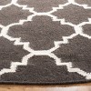 Dhurries DHU554 Hand Woven Flat Weave Indoor Rugs - Safavieh - 3 of 3