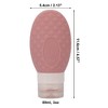 Unique Bargains Refillable Portable Silicone Pump Bottle for Travel 1 Pc - 4 of 4