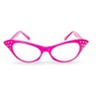 Big Mo's Toys Retro Costume Glasses - Pink and White - 2 Pack - 3 of 4