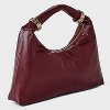 Mini Soft Saddle Handbag - A New Day™ Deep Red - 2 of 4