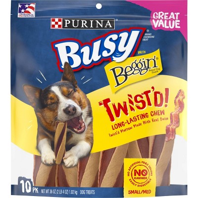 Busy Bone Twisted Chewy Dog Treat